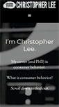 Mobile Screenshot of christopherlee.com